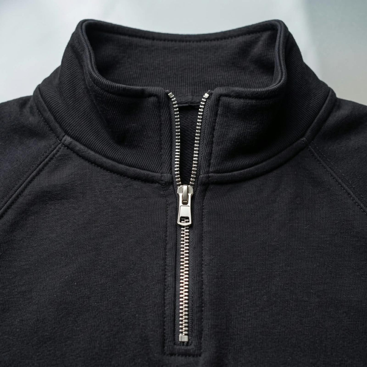 Bellies Premium Cotton Quarter-Zip Sweatshirt
