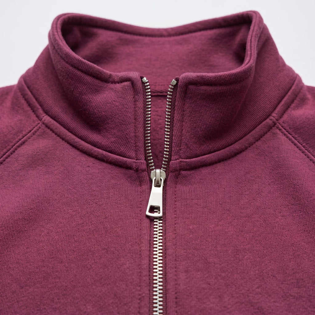 Bellies Premium Cotton Quarter-Zip Sweatshirt