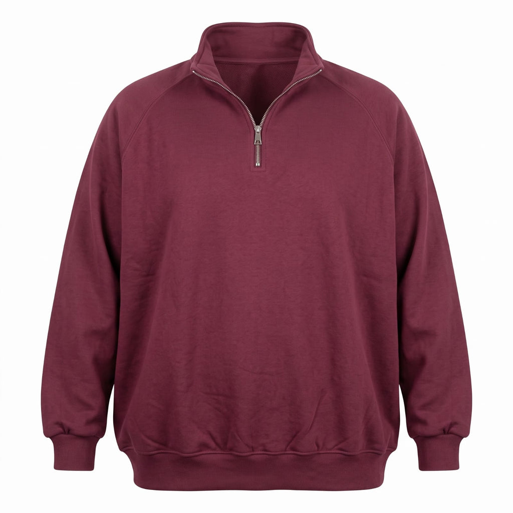 Bellies Premium Cotton Quarter-Zip Sweatshirt