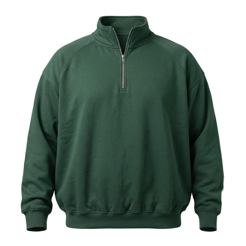 Bellies Premium Cotton Quarter-Zip Sweatshirt
