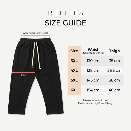Bellies Premium French Terry Sweatpants
